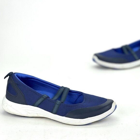 NWT Vionic Agile Opal Blue Mary Jane Sneaker Shoes - Picture 1 of 12